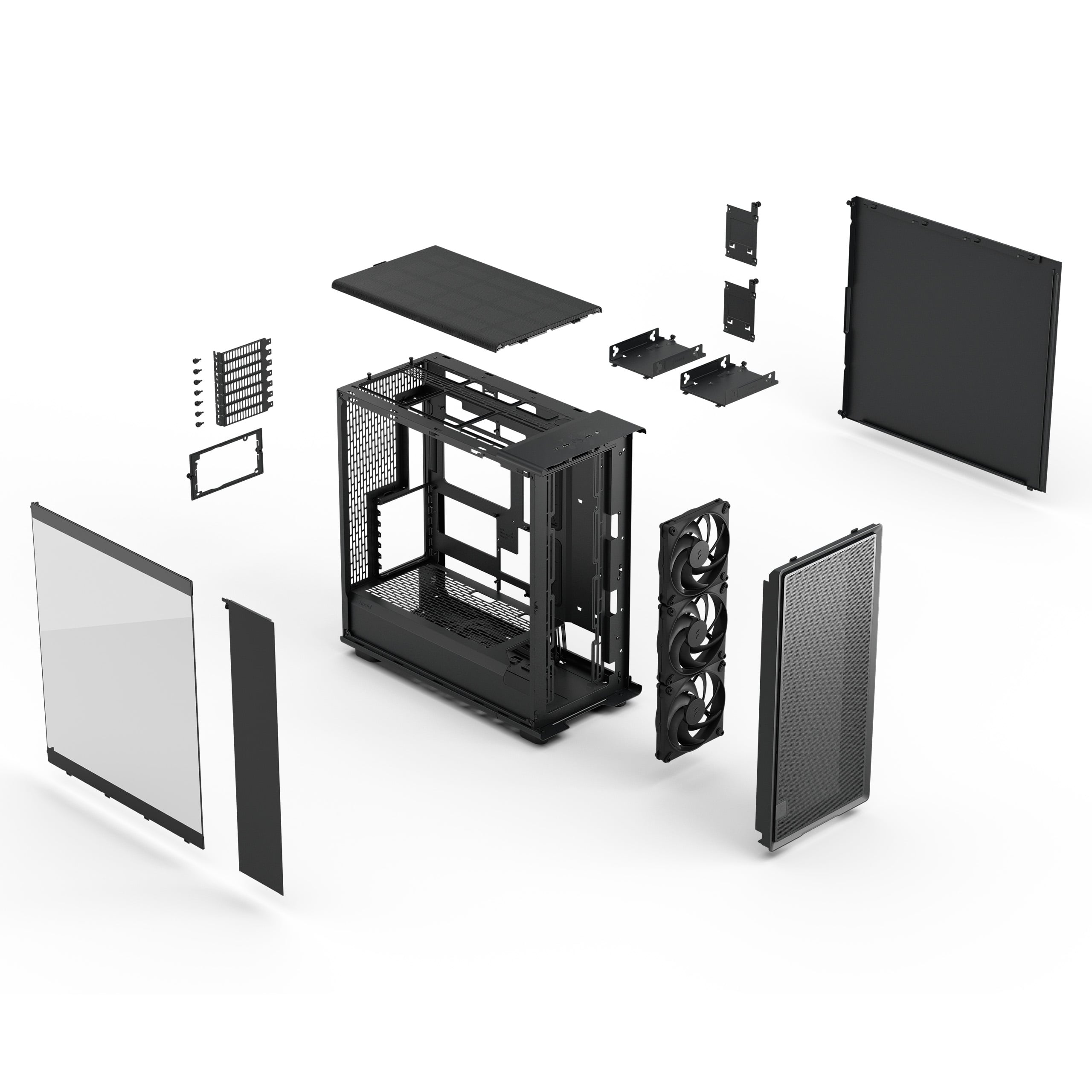 Корпус ПК без блока питания Fractal Design Epoch XL TG Light Black