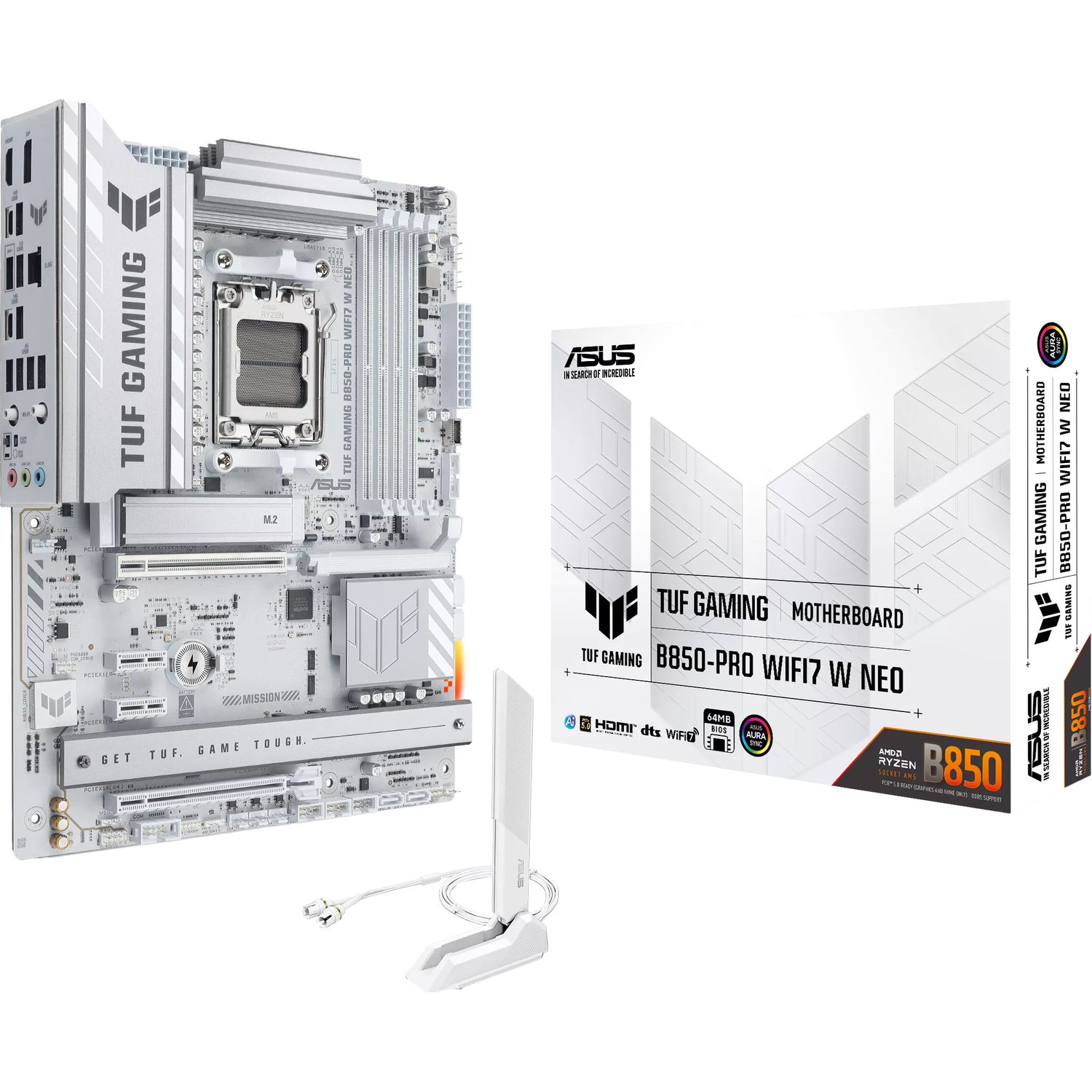 Материнская плата ASUS TUF GAMING B850-PRO WIFI7 W NEO (90MB1NW0-M0EAY0)